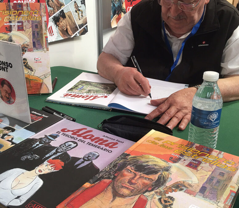 Alfonso Font en Comic Barcelona 2026