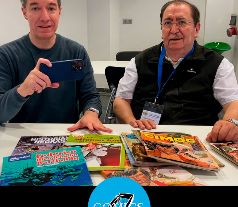 Entrevista de Andrés Sanz La Piscina Cómics en Barcelona 2026