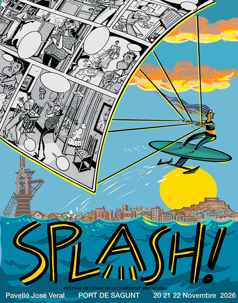 Premio «Una vida de viñetas» en el festival Splash Sagunt